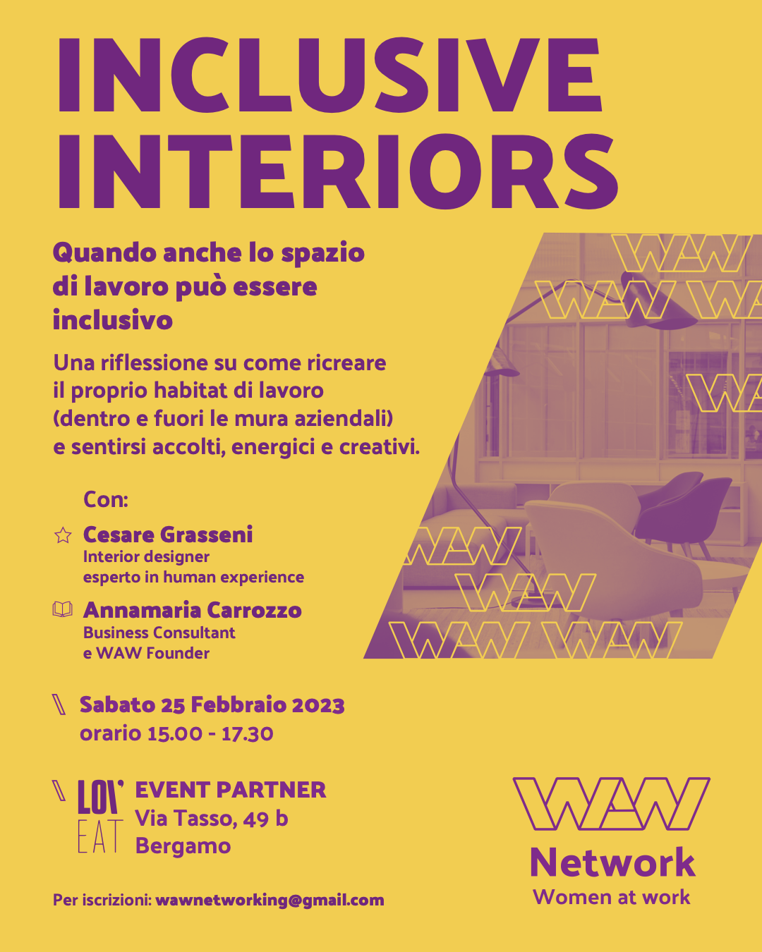 Locandina Inclusive Interiors